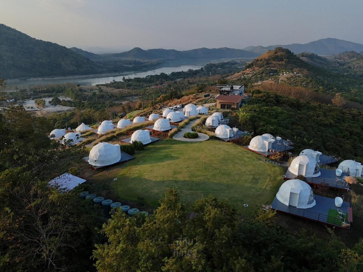 สกายเบย์ เชียงคาน Hotel Pha Baen Kültér fotó