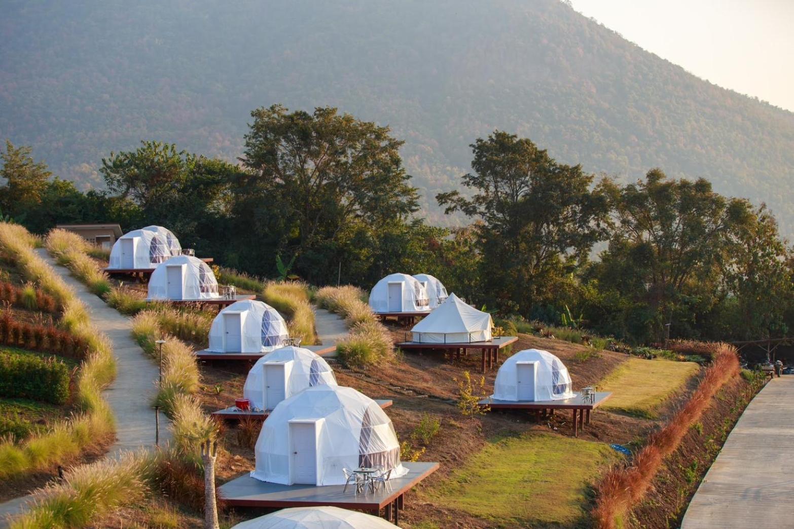 สกายเบย์ เชียงคาน Hotel Pha Baen Kültér fotó